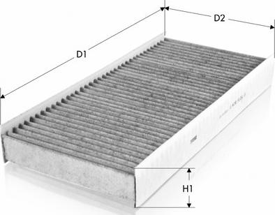 Tecneco Filters CK3540-C - Filtrs, Salona telpas gaiss ps1.lv