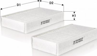 Tecneco Filters CK1721-2 - Filtrs, Salona telpas gaiss ps1.lv