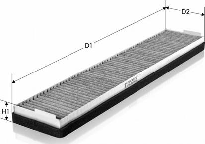 Tecneco Filters CK8777-C - Filtrs, Salona telpas gaiss ps1.lv