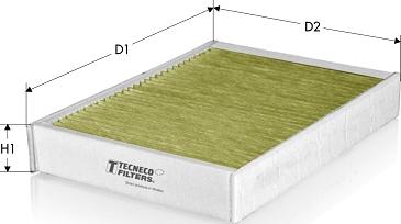 Tecneco Filters CKA2733 - Filtrs, Salona telpas gaiss ps1.lv