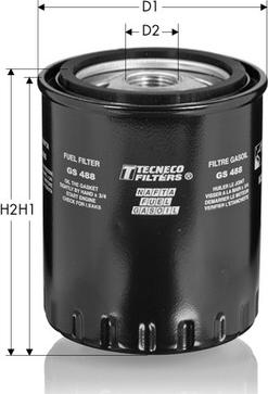 Tecneco Filters GS488 - Degvielas filtrs ps1.lv