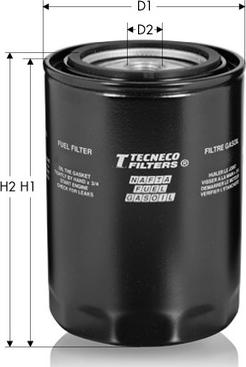 Tecneco Filters GS154 - Degvielas filtrs ps1.lv