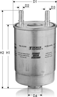 Tecneco Filters GS10669 - Degvielas filtrs ps1.lv