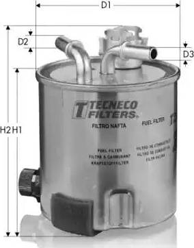 Tecneco Filters GS9025 - Degvielas filtrs ps1.lv