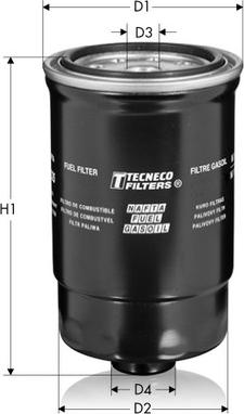 Tecneco Filters GS8019 - Degvielas filtrs ps1.lv