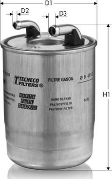 Tecneco Filters GS8016 - Degvielas filtrs ps1.lv