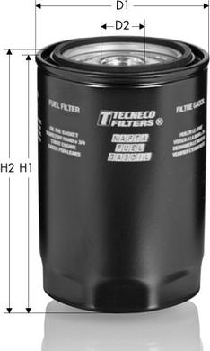 Tecneco Filters GS201 - Degvielas filtrs ps1.lv