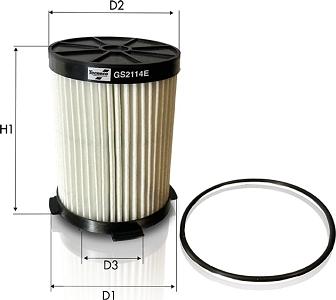 Tecneco Filters GS2114E - Degvielas filtrs ps1.lv