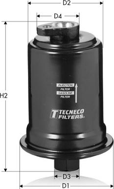 Tecneco Filters IN8160 - Degvielas filtrs ps1.lv