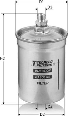 Tecneco Filters IN87 - Degvielas filtrs ps1.lv
