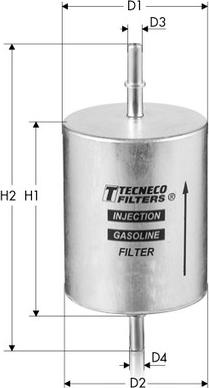 Tecneco Filters IN32 - Degvielas filtrs ps1.lv