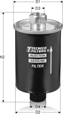 Tecneco Filters IN3727 - Degvielas filtrs ps1.lv