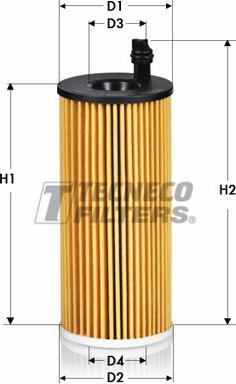 Tecneco Filters OL06004-E - Eļļas filtrs ps1.lv