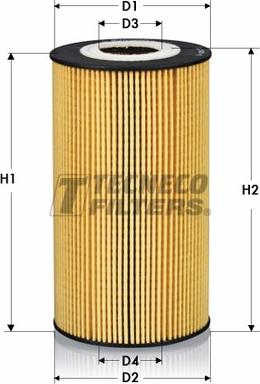 Tecneco Filters OL0613-E - Eļļas filtrs ps1.lv