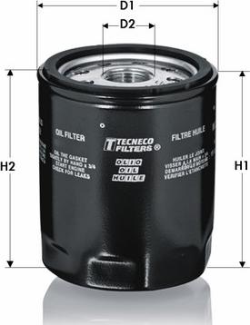 Tecneco Filters OL353 - Eļļas filtrs ps1.lv