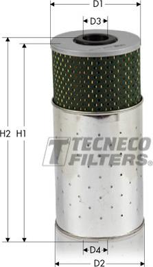 Tecneco Filters OL0157 - Eļļas filtrs ps1.lv