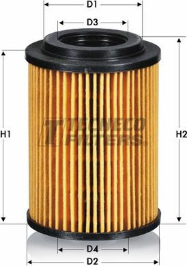 Tecneco Filters OL011277-E - Eļļas filtrs ps1.lv