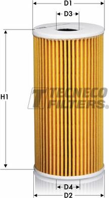 Tecneco Filters OL010670-E - Eļļas filtrs ps1.lv