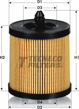 Tecneco Filters OL0115-E - Eļļas filtrs ps1.lv