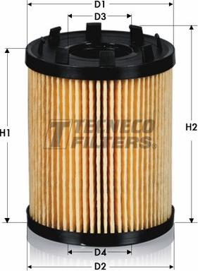 Tecneco Filters OL0246-E - Eļļas filtrs ps1.lv