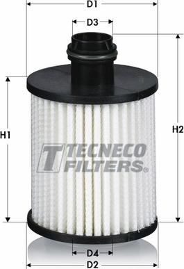 Tecneco Filters OL02506/1-E - Eļļas filtrs ps1.lv