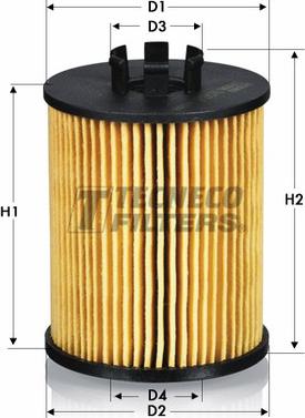 Tecneco Filters OL09706-E - Eļļas filtrs ps1.lv