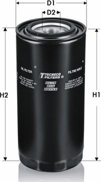 Tecneco Filters OL268 - Eļļas filtrs ps1.lv