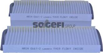 Tecnocar E661-2 - Filtrs, Salona telpas gaiss ps1.lv