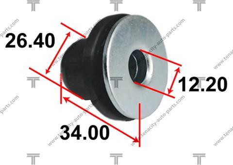 Tenacity AAMTO1128 - Bukse, Stūres vārpsta ps1.lv