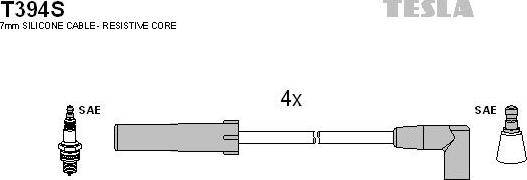 TESLA T394S - Augstsprieguma vadu komplekts ps1.lv