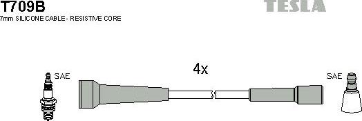 TESLA T709B - Augstsprieguma vadu komplekts ps1.lv