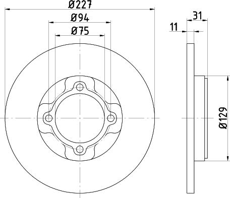 Textar 92028200 - Bremžu diski ps1.lv