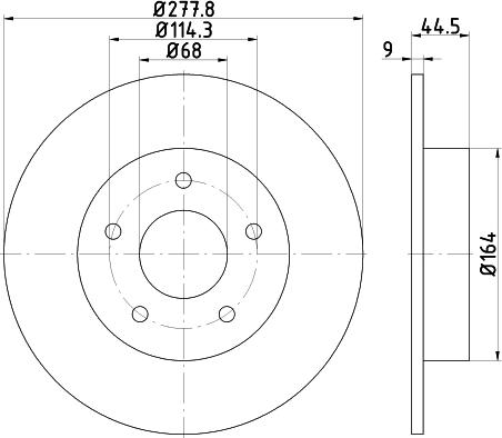 Textar 92178803 - Bremžu diski ps1.lv