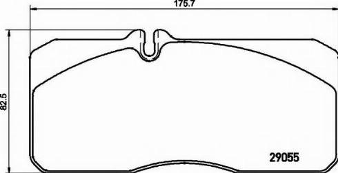 DT Spare Parts 4057795581746 - Bremžu uzliku kompl., Disku bremzes ps1.lv