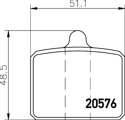 Textar 2057601 - Bremžu uzliku kompl., Disku bremzes ps1.lv