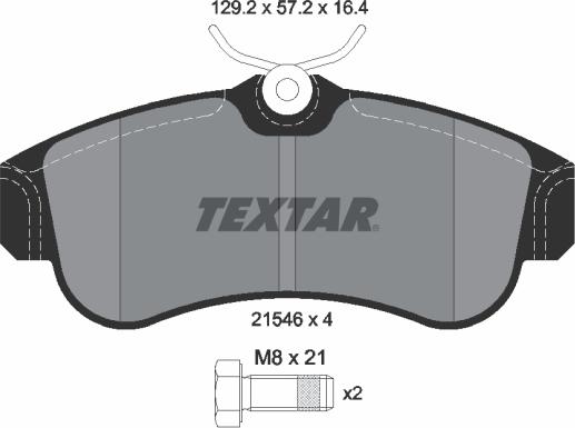 Textar 89003200 - Bremžu komplekts, Disku bremzes ps1.lv