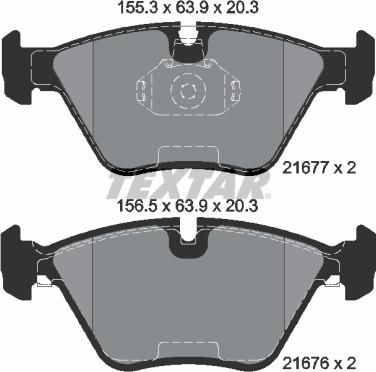 Textar 89003500 - Bremžu komplekts, Disku bremzes ps1.lv