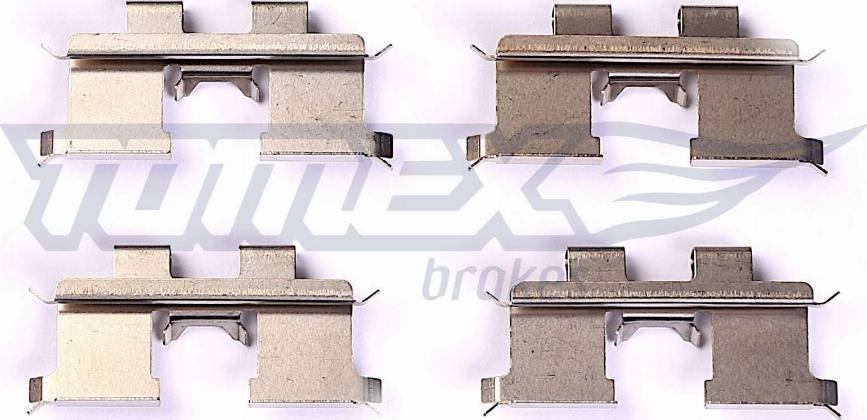 TOMEX brakes TX 44-46 - Piederumu komplekts, Disku bremžu uzlikas ps1.lv