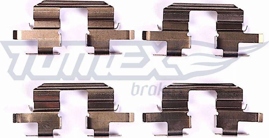 TOMEX brakes TX 44-67 - Piederumu komplekts, Disku bremžu uzlikas ps1.lv