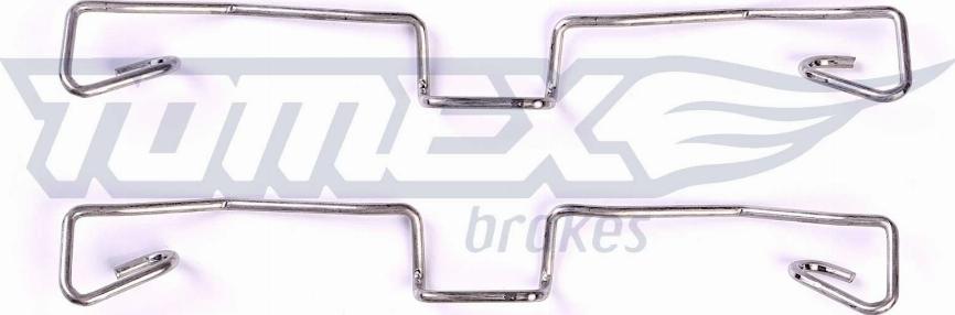 TOMEX brakes TX 44-02 - Piederumu komplekts, Disku bremžu uzlikas ps1.lv