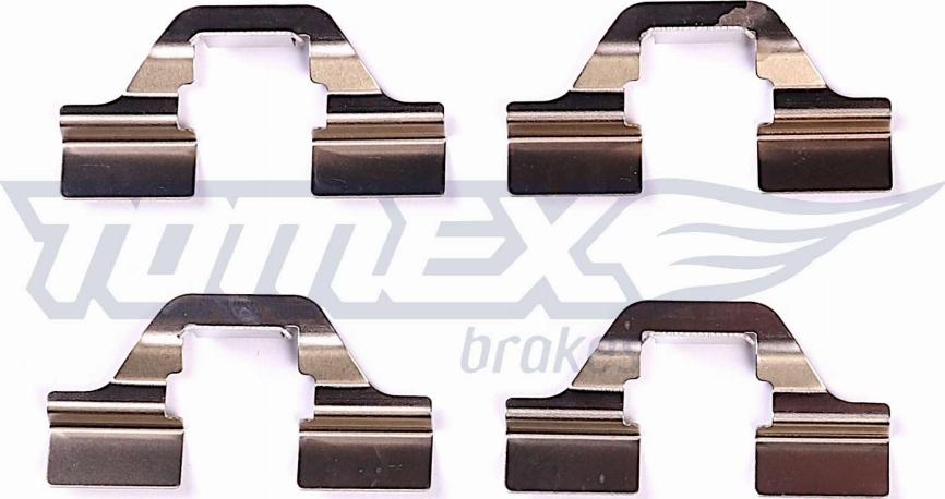 TOMEX brakes TX 44-10 - Piederumu komplekts, Disku bremžu uzlikas ps1.lv