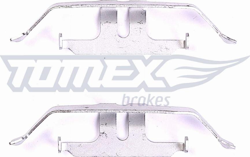 TOMEX brakes TX 44-12 - Piederumu komplekts, Disku bremžu uzlikas ps1.lv