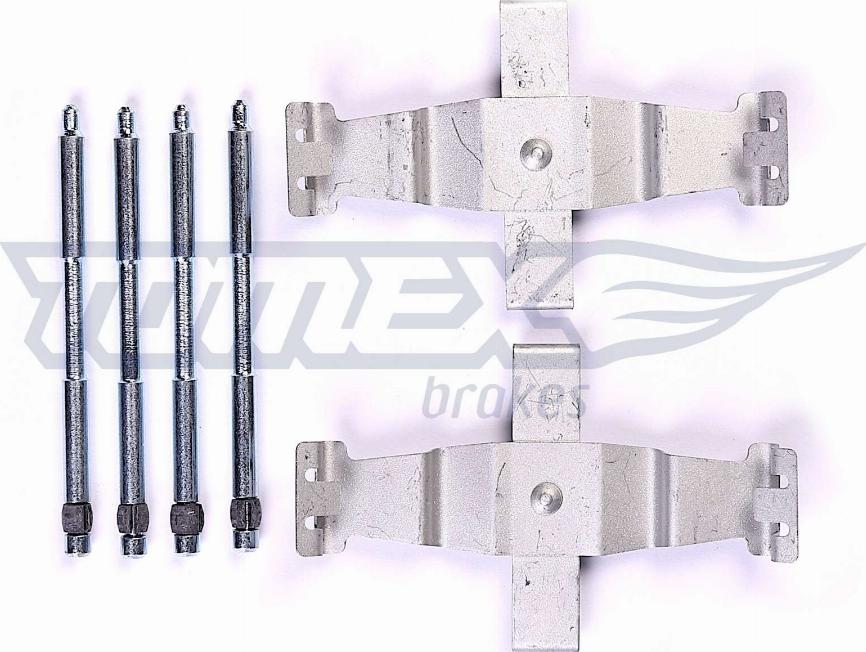 TOMEX brakes TX 44-17 - Piederumu komplekts, Disku bremžu uzlikas ps1.lv