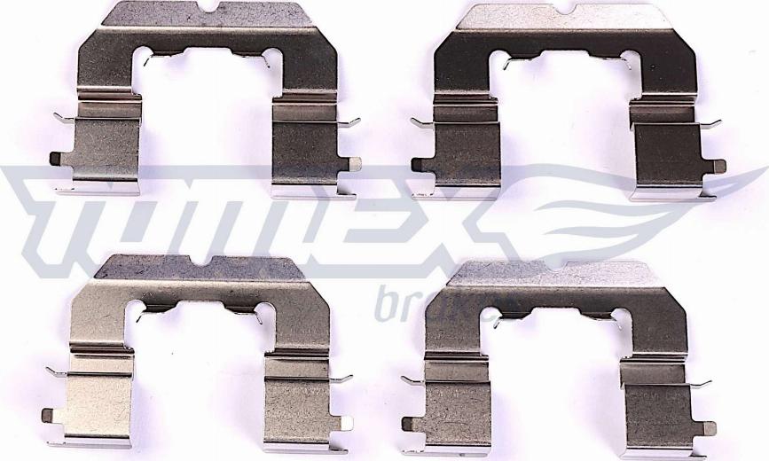 TOMEX brakes TX 44-80 - Piederumu komplekts, Disku bremžu uzlikas ps1.lv