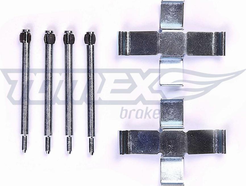 TOMEX brakes TX 44-72 - Piederumu komplekts, Disku bremžu uzlikas ps1.lv