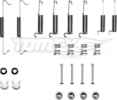 TOMEX brakes TX 40-46 - Piederumu komplekts, Bremžu loki ps1.lv