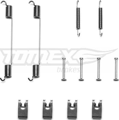 TOMEX brakes TX 40-65 - Piederumu komplekts, Bremžu loki ps1.lv