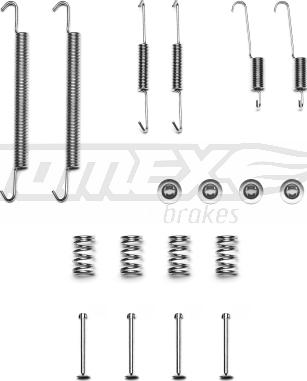 TOMEX brakes TX 40-60 - Piederumu komplekts, Bremžu loki ps1.lv