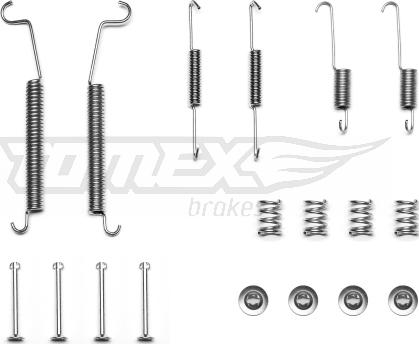 TOMEX brakes TX 40-67 - Piederumu komplekts, Bremžu loki ps1.lv