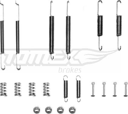 TOMEX brakes TX 40-12 - Piederumu komplekts, Bremžu loki ps1.lv